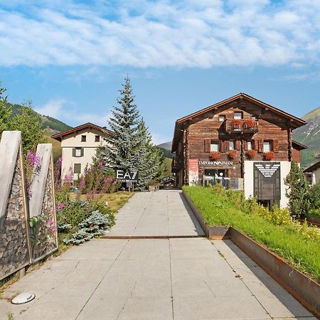 Appartamento Nonna Engadina Chalet Livigno Exteriör bild