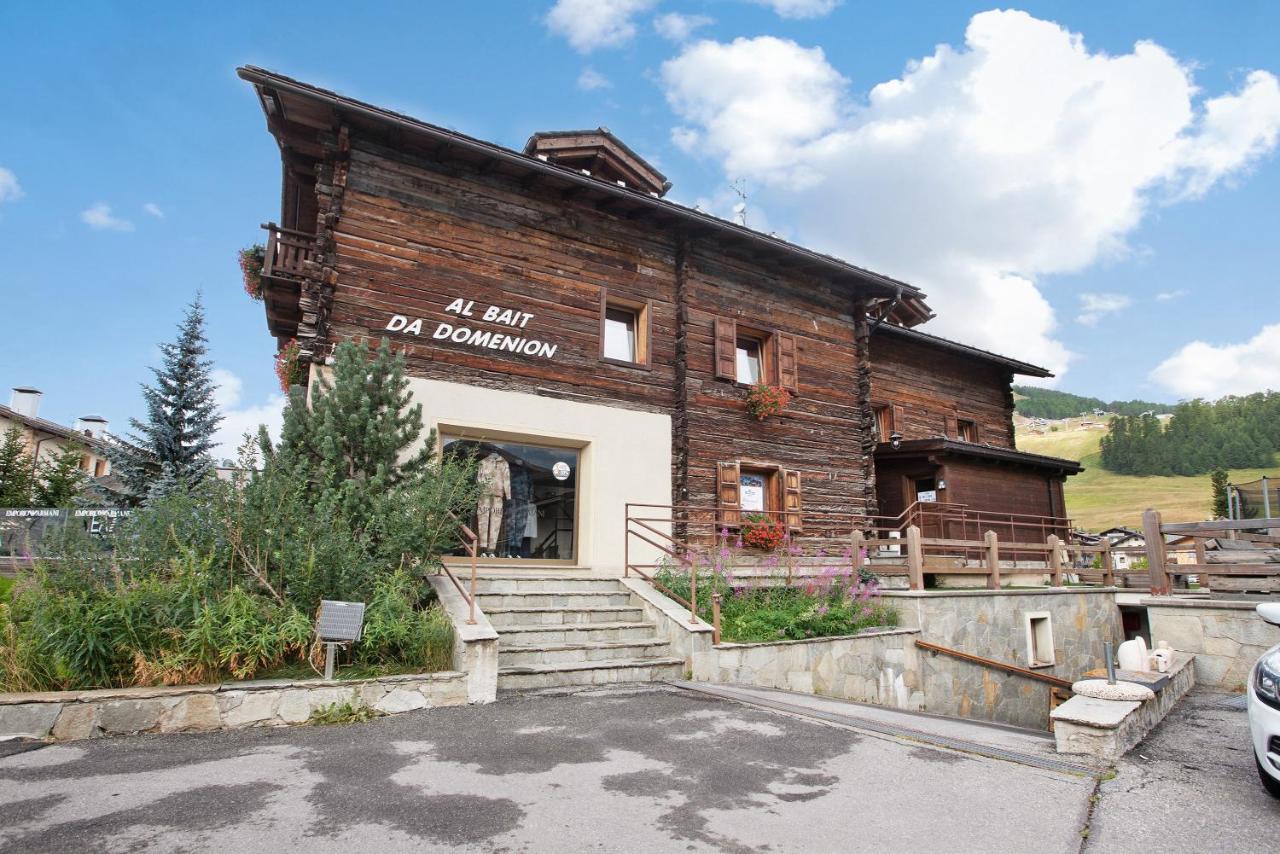 Appartamento Nonna Engadina Chalet Livigno Exteriör bild