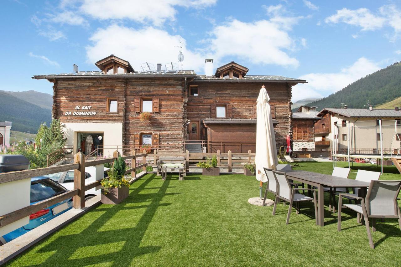 Appartamento Nonna Engadina Chalet Livigno Exteriör bild