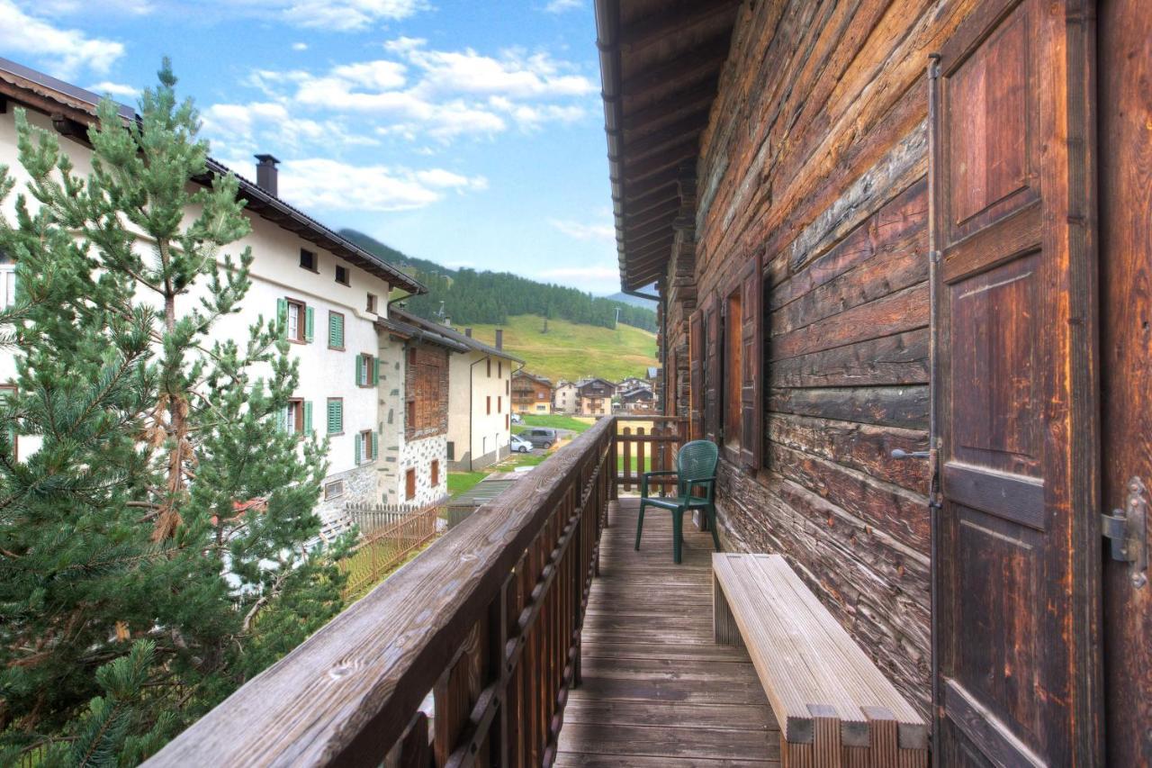 Appartamento Nonna Engadina Chalet Livigno Exteriör bild