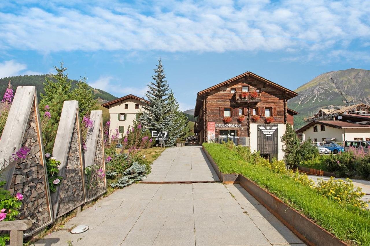 Appartamento Nonna Engadina Chalet Livigno Exteriör bild